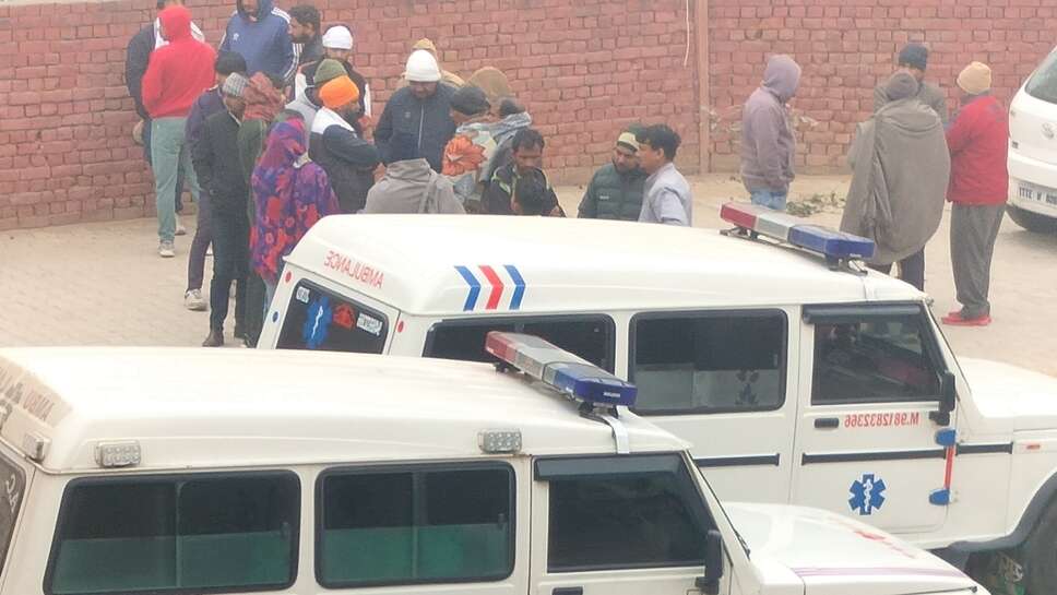 Bike accident : 2 बाइकों की भिड़ंत में 3 युवकों की मौत, घर के इकलौते चिराग थे तीनों मृतक