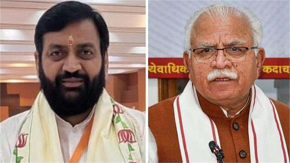 nayab saini cm Haryana : नायब सैनी होंगे हरियाणा के नए मुख्यमंत्री, बैठक में विधायक दल के नेता चुने गए