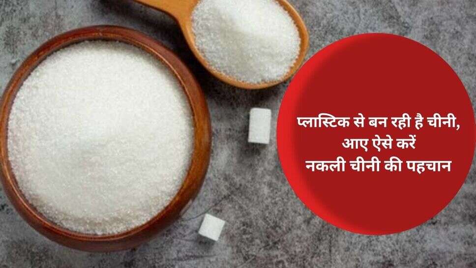 Plastic Mixture Sugar Experiment : प्लास्टिक से बन रही है चीनी, आए ऐसे करें नकली चीनी की पहचान