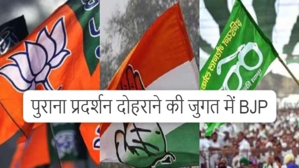 Haryana Politics : दिग्गजों के आगमन से पुराना प्रदर्शन दोहराने की जुगत में BJP, 14 मई को राजस्थान के CM भजनलाल शर्मा जुलाना में करेंगे जनसभा
