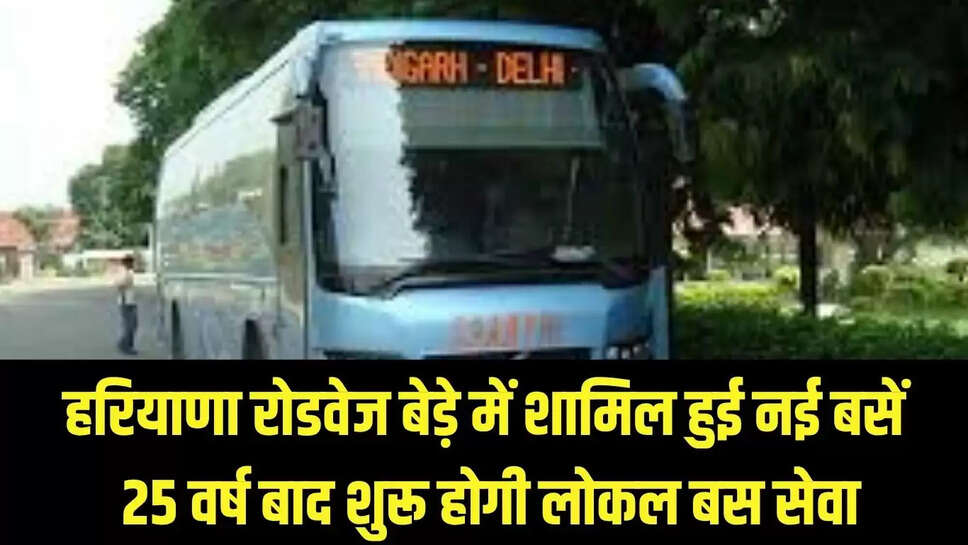 Haryana Roadways : हरियाणा रोडवेज डिपो को पांच और नई एसी ई-बसें मिल गई हैं। पहले चरण में 10 ई-बसें अम्बाला को मिली थी। अब ई-बसों को बेड़ा बढ़कर 15 हो जाएगा। नई बसों के आने से बस सेवा पर्यावरण अनुकूल हो जाएगी।