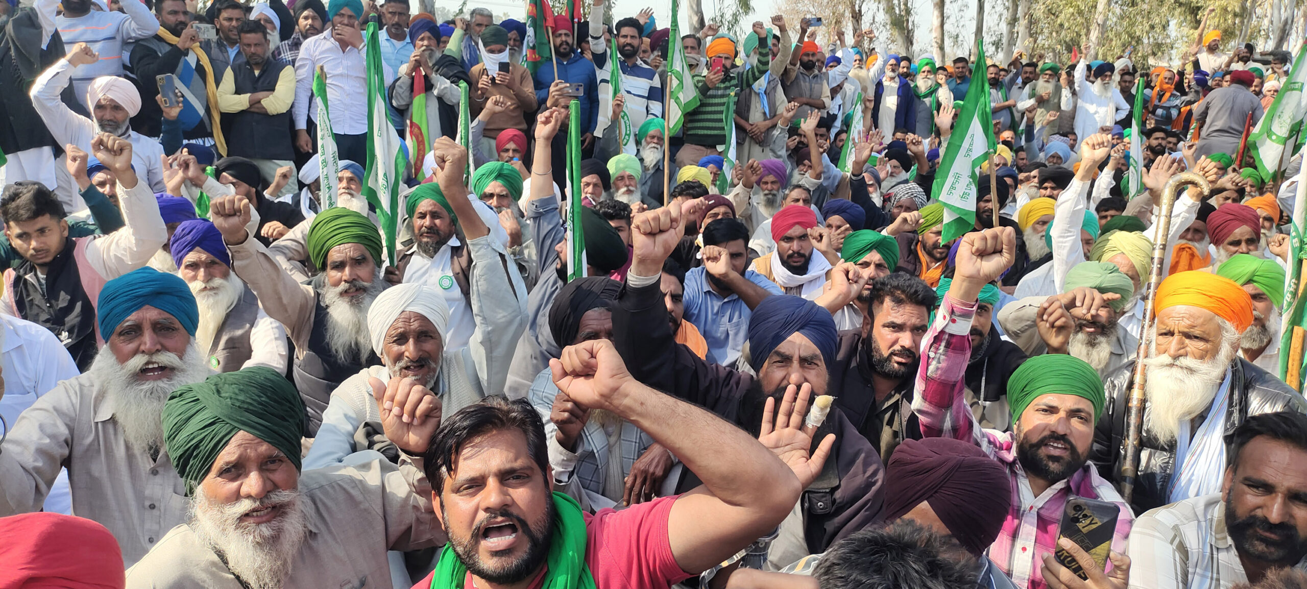 Farmer protest 2.0 Youth from Punjab died on the border of Haryana, Revenue Department measured, allegation of violation of Section 144