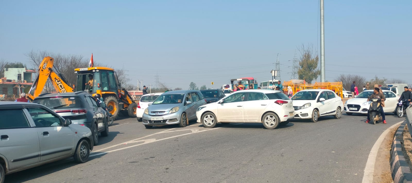 Farmer protest 2.0: Datasinghwala border sealed, roadways buses going from Jind to Punjab stopped