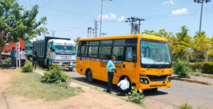 Jind news: School operators are buying new buses due to fear of action, more than 60 new buses have arrived so far