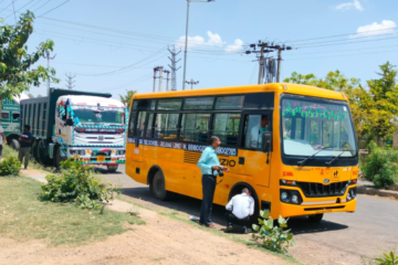 Jind news: School operators are buying new buses due to fear of action, more than 60 new buses have arrived so far