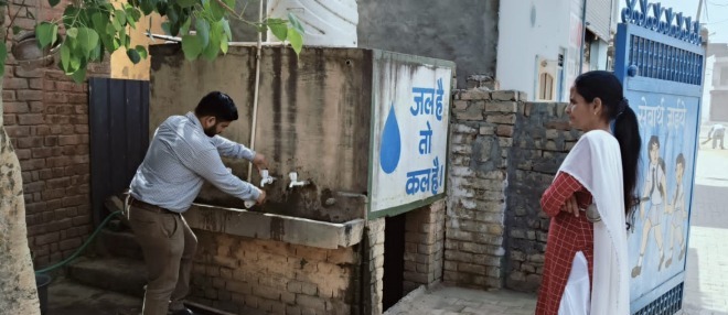 Jind news water samples: 469 out of 1359 water samples failed, bacteria found in drinking water, hypo chloride not found in supply water