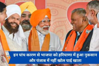 Due to these five reasons BJP suffered loss in Haryana and could not open account in Punjab.