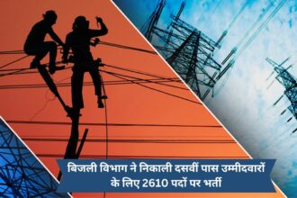 Electricity Department has announced recruitment for 2610 posts for tenth pass candidates.