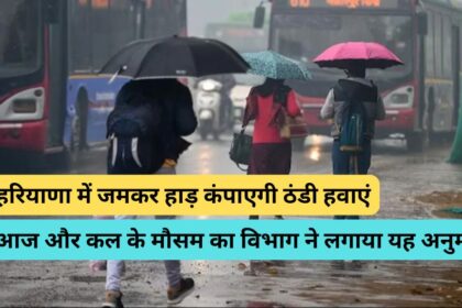 Haryana weather News